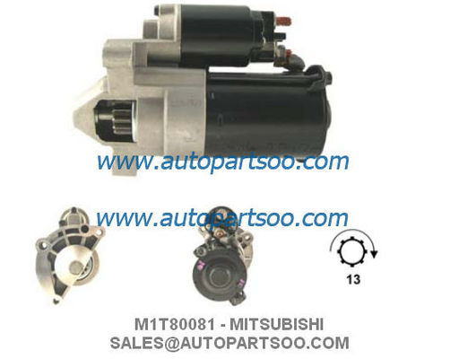 Καλή τιμή M0T86081 M1T80081 - MITSUBISHI Μίζας 12V 1,4KW 13T MOTORES DE ARRANQUE σε απευθείας σύνδεση