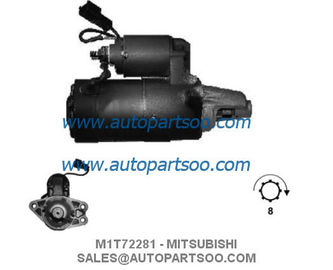 Good price M1T72281 M1T72281A - MITSUBISHI Starter Motor 12V 1.4KW 8T MOTORES DE ARRANQUE σε απευθείας σύνδεση