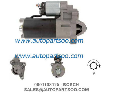 Καλή τιμή 0001108125 0001108162 - Μίζα BOSCH 12V 1,4KW 9T MOTORES DE ARRANQUE online